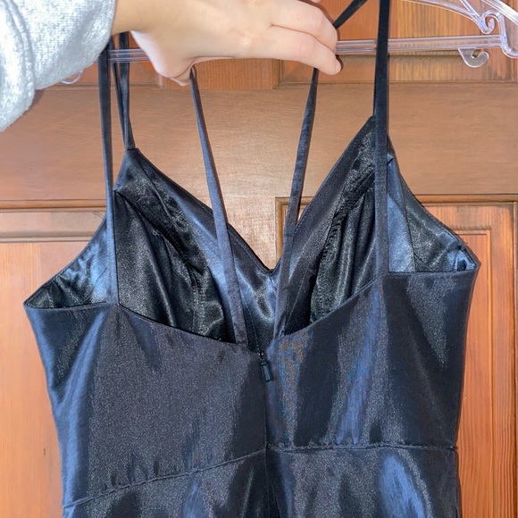 PromGirl, size 4, BLACK ball/prom/event dress - Picture 5 of 7